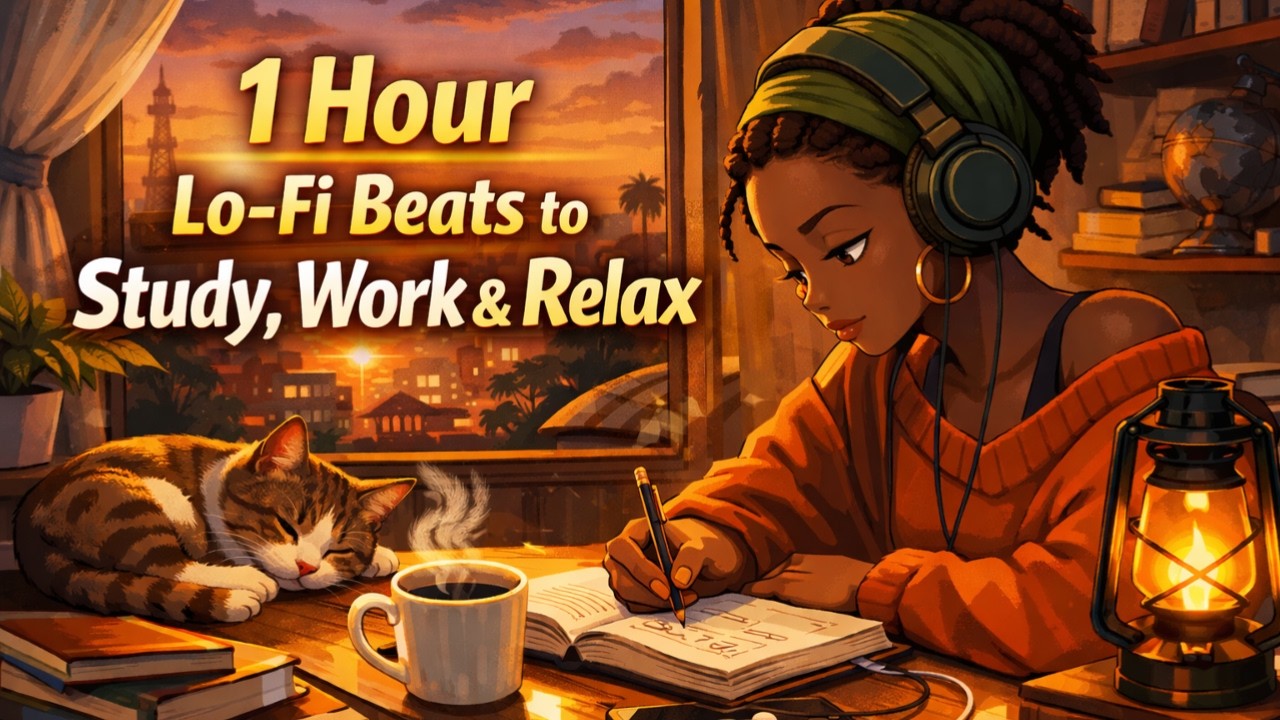 Lo-Fi Beats to Study, Work & Relax - Chill Lofi Mix for Focus, Deep Work, Stress Relief & Calm Vibes