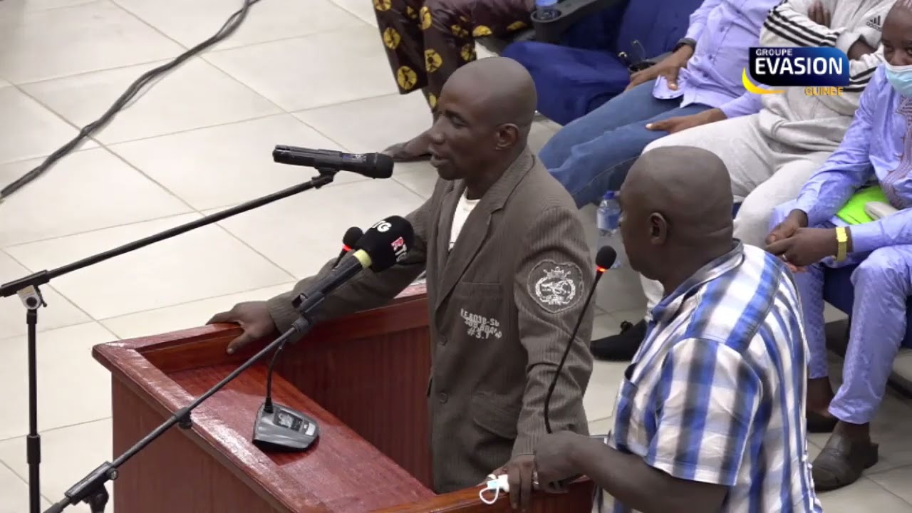 PROCÈS DU 28 SEPTEMBRE 2009:  PLAIDOIRIE DE PAUL MANSA GUILAVOGUI POUR SA PROPRE DÉFENSE