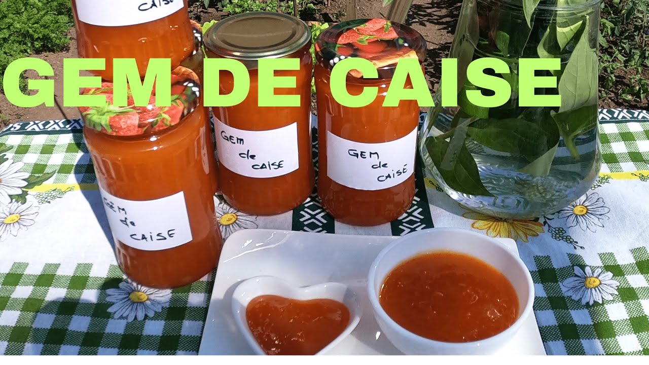 Gem de caise - reteta simpla - fara conservanti