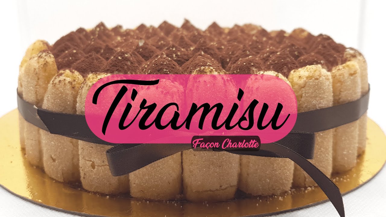 Tiramisu - Façon Charlotte (English subtitles)