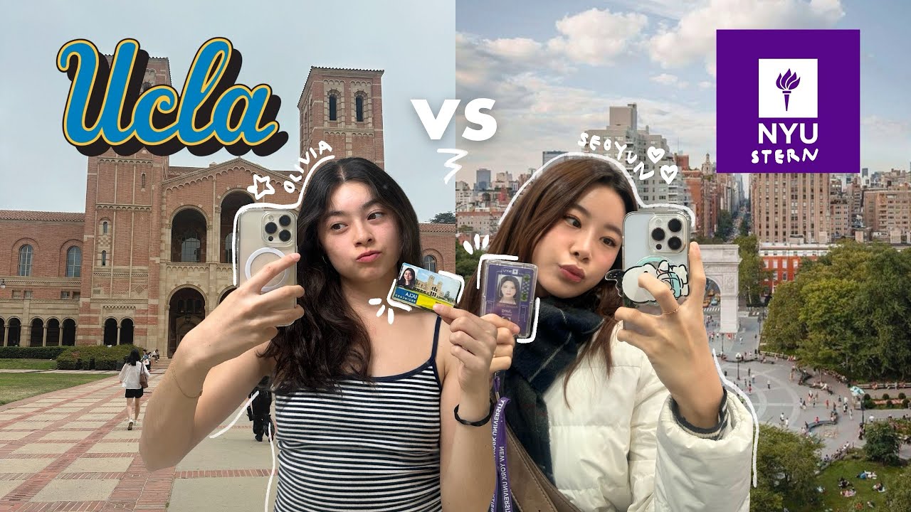 UCLA vs. NYU 🎬 day in the life of a college student vlog