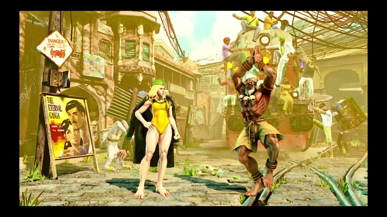 (Reverse Ryona) Kolin makes Dhalsim beg for mercy