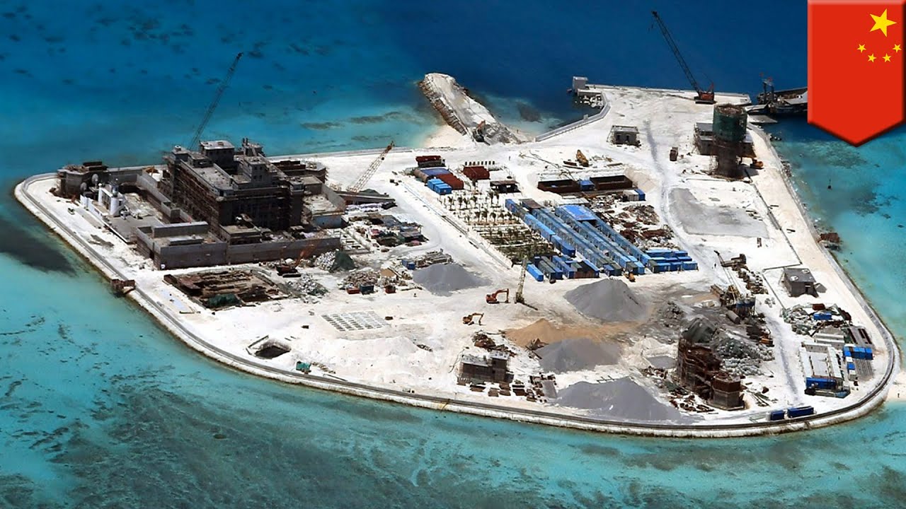 Pangkalan Laut Cina Selatan: Cina bangun pangkalan militer di Laut Cina Selatan - TomoNews