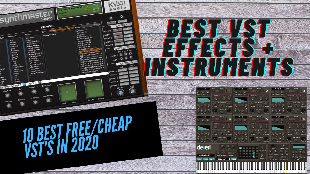 10 BEST VST'S OF 2020 (Free AND Paid) | Best VST Effects and Instruments for Under $250 TOTAL!