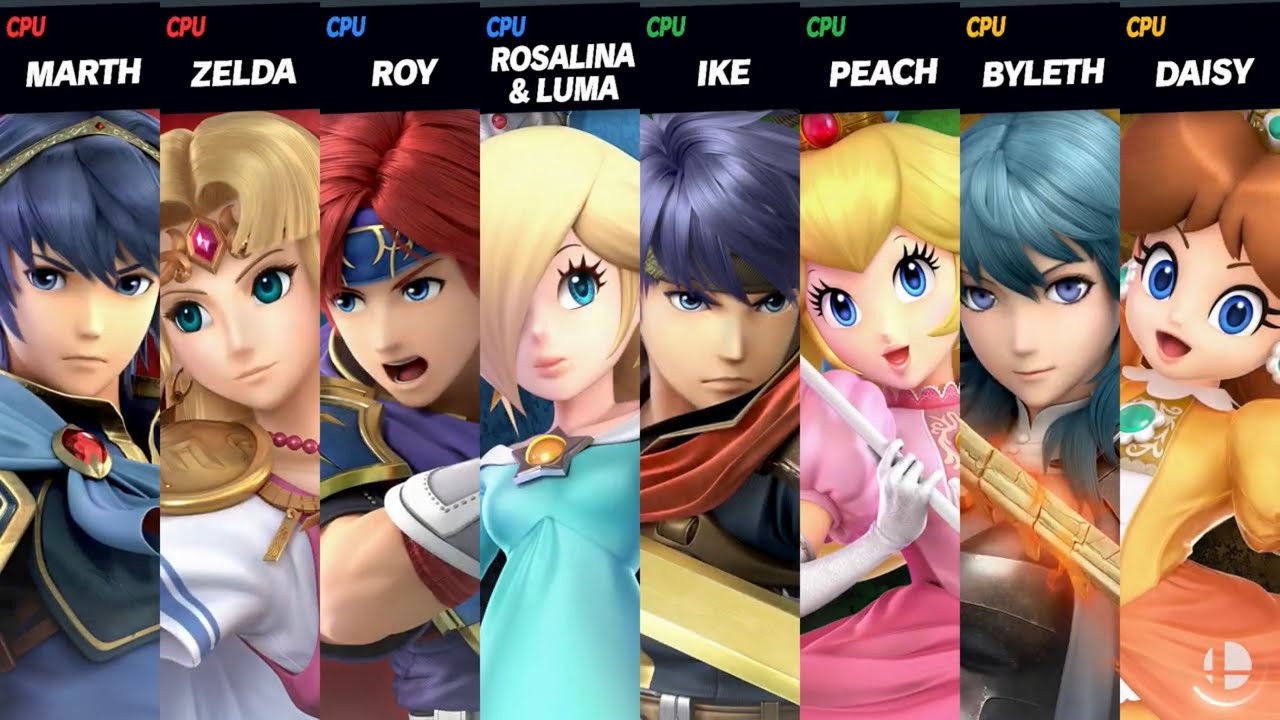 Super Smash Bros. Ultimate - Fire Emblem & Princess Team Up