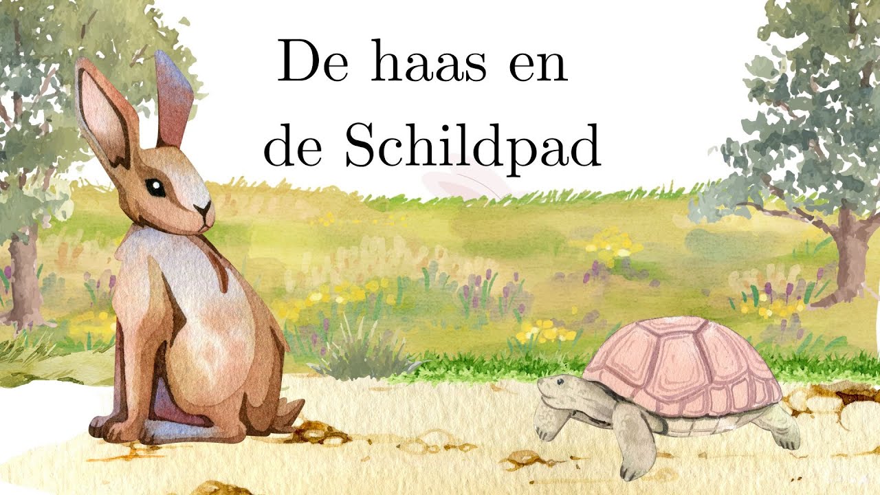 De Haas en De Schildpad  -  Self Study Dutch Reading