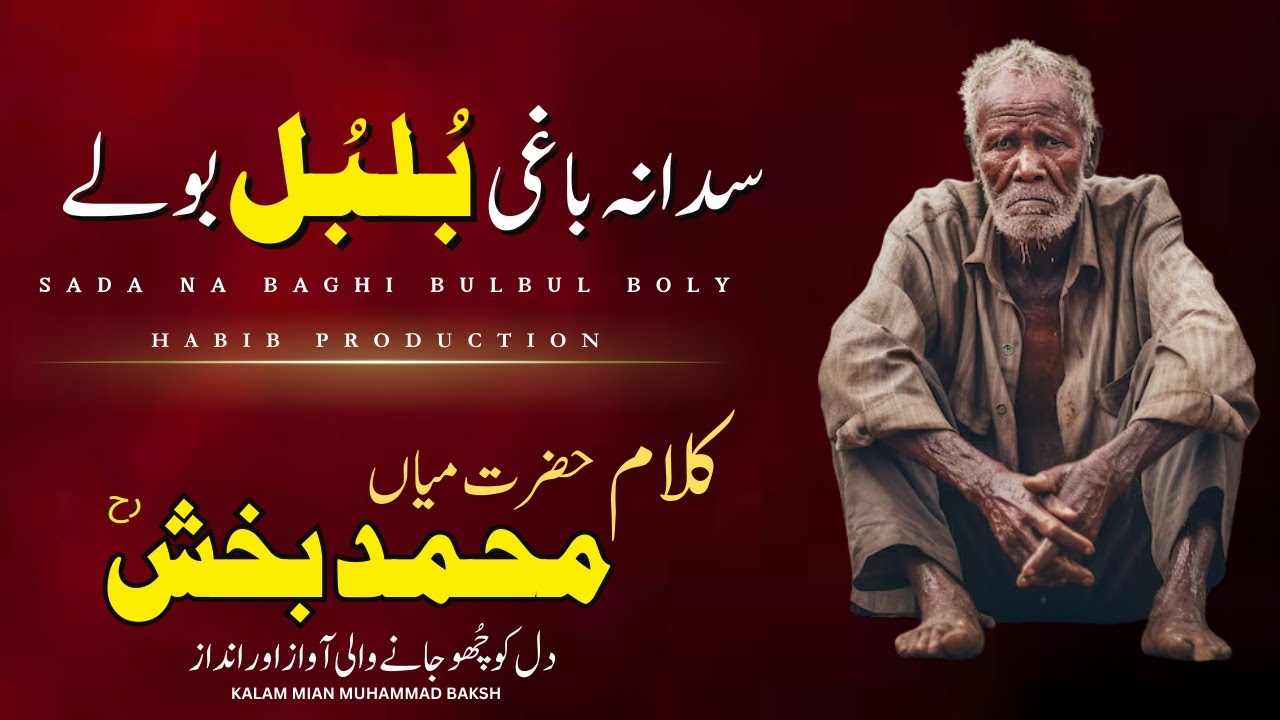 Sada Na Baghi Bulbul Boly | Kalam Mian Munammad Baksh | Sufi Punjabi Kalam 2024 | Habib Production