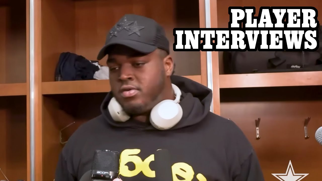 Cowboys Players on Loss to Lions | Player Interviews