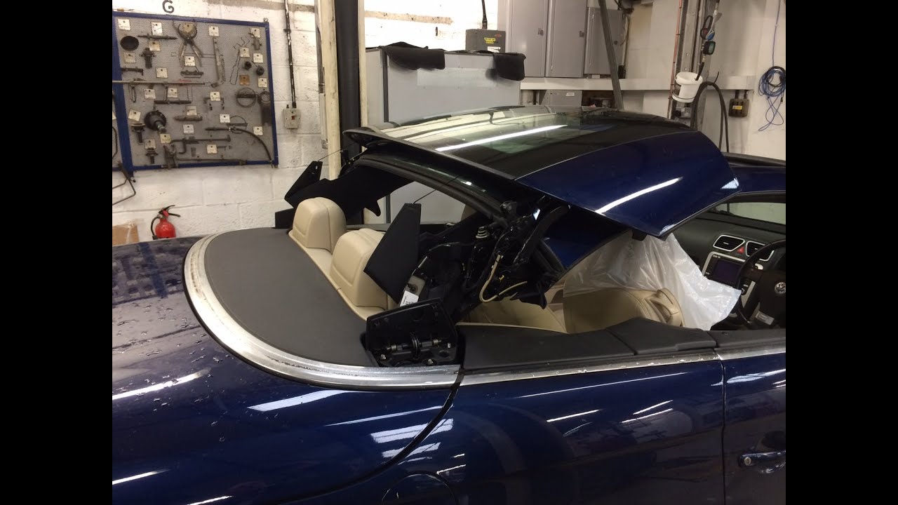 VW Volkswagen Eos roof leaks prevention and cleaning