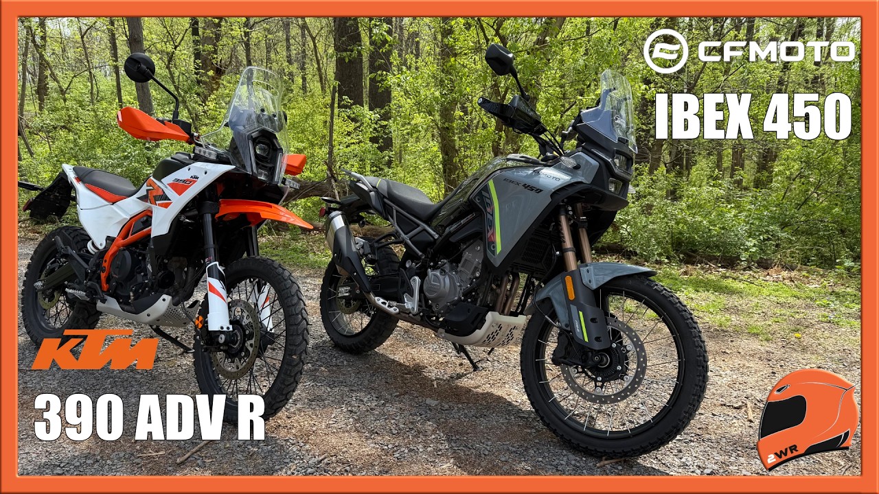 KTM 390 Adventure R vs CFMoto IBEX 450