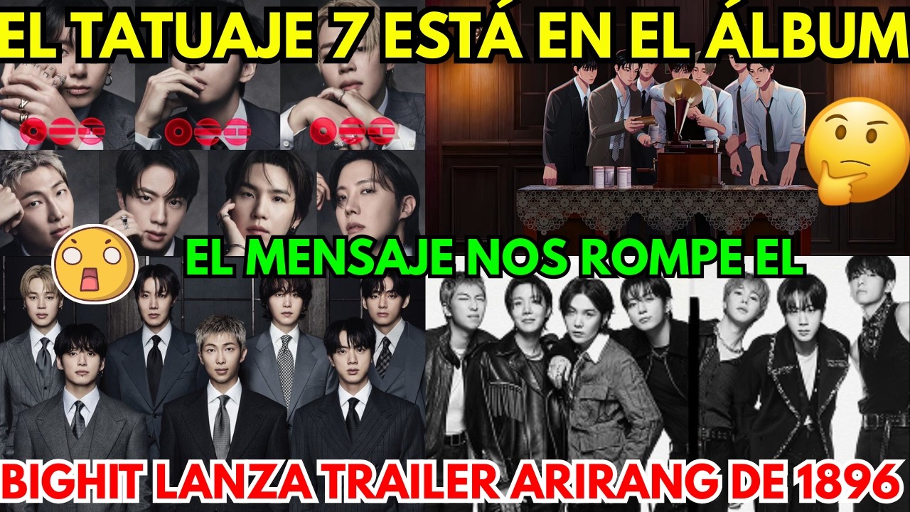 TRAILER OFICIAL: WHAT IS YOUR LOVE SONG? PORTADAS DEL ÁLBUM Y EL SIGNIFICADO REAL DE ARIRANG😱