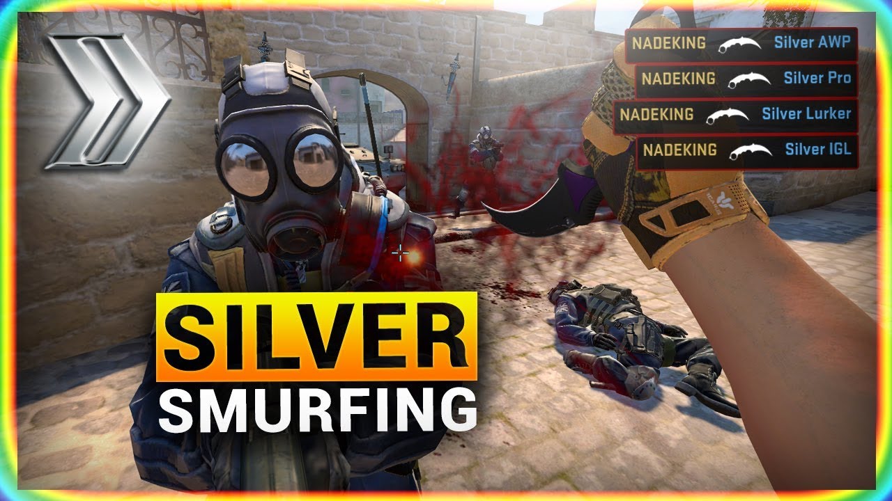 CS:GO SMURFING in SILVER