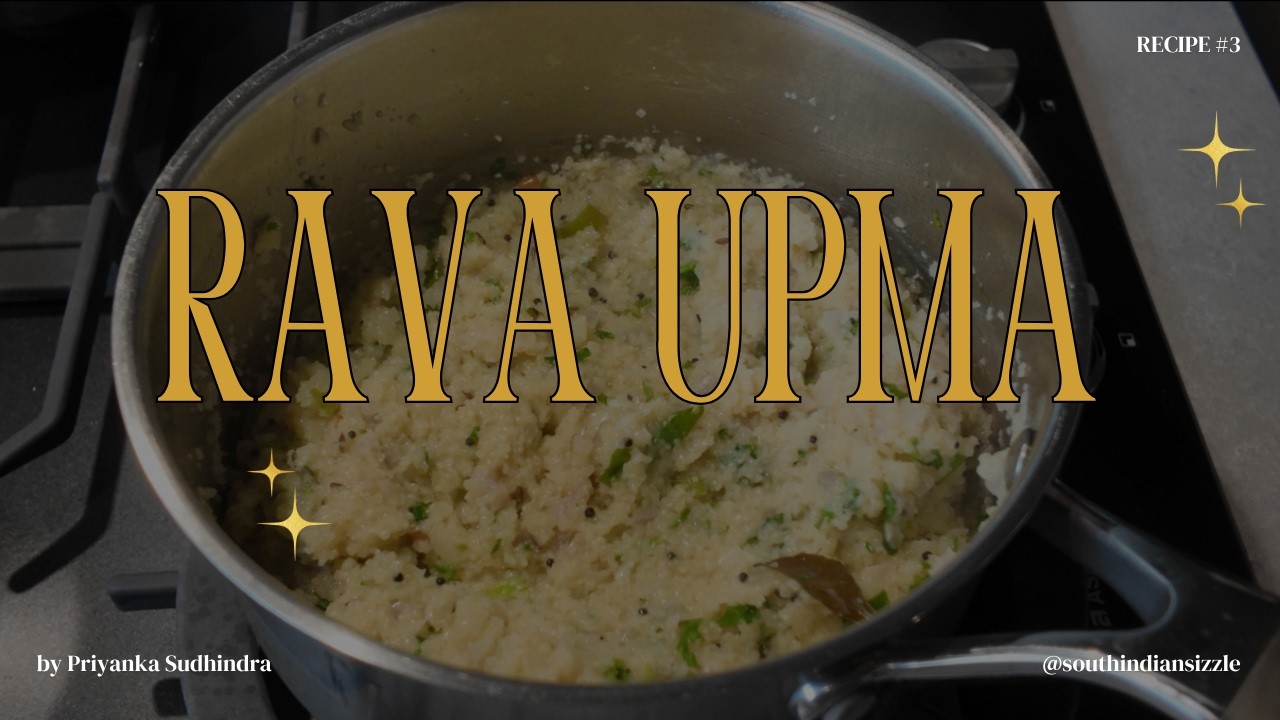 Authentic Rava Upma - Canteen Style