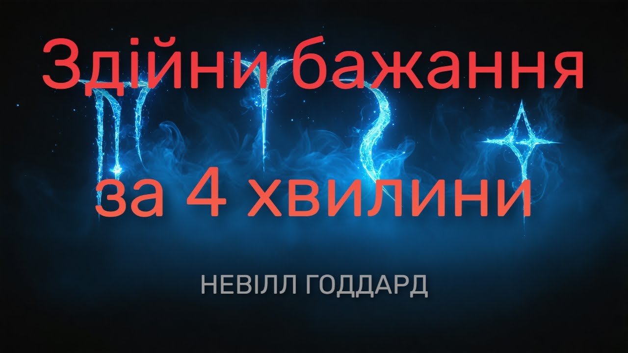 Як здійснити бажання за 4 хвилини - Невілл Годдард