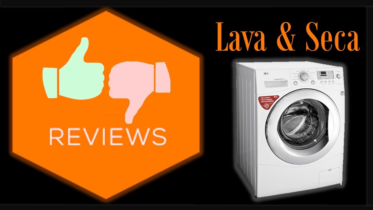 Lava & Seca LG 10kg/6kg (A MELHOR MÁQUINA QUE JÁ TIVE) WD1412RT