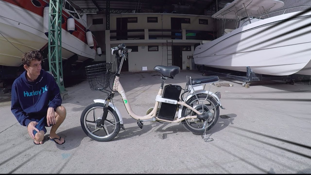 COMPREI UMA BIKE ELÉTRICA NOVA 😍 | bruno alfra2