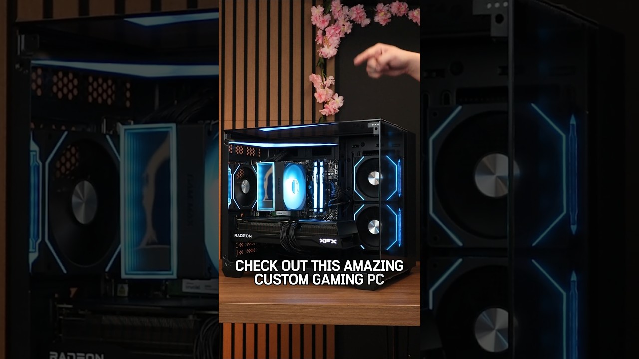 Custom RX 9070 XT Gaming PC Build In The CIT Eclipse Case 😎