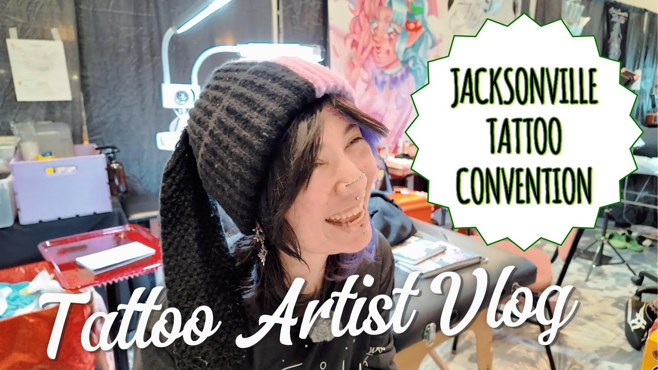 Florida Core Tattoo Artist Vlog // JACKSONVILLE TATTOO CONVENTION