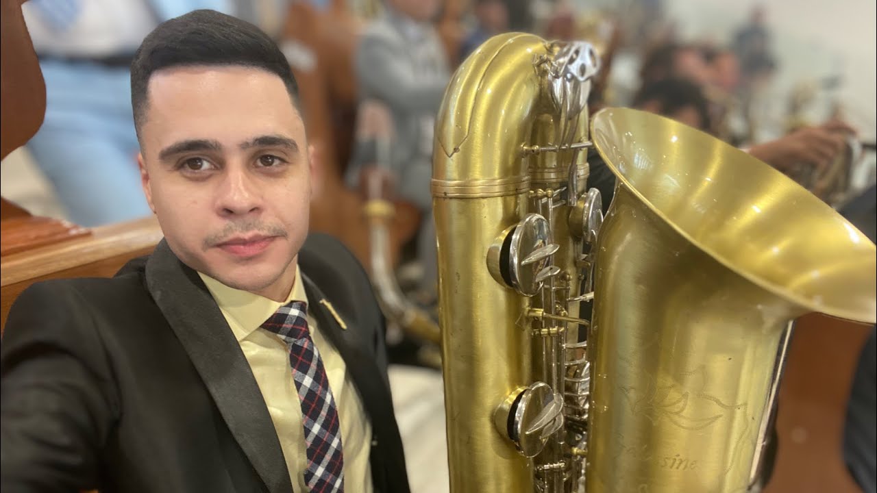 257 Remiu nos por graça! Ensaio Regional Bonfim Campinas SP, Sax Contra Baixo CCB