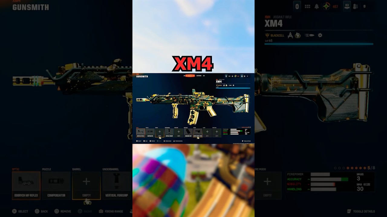 new *NO RECOIL* XM4 SETUP in BLACK OPS 6 😍 (Best XM4 Class Setup)
