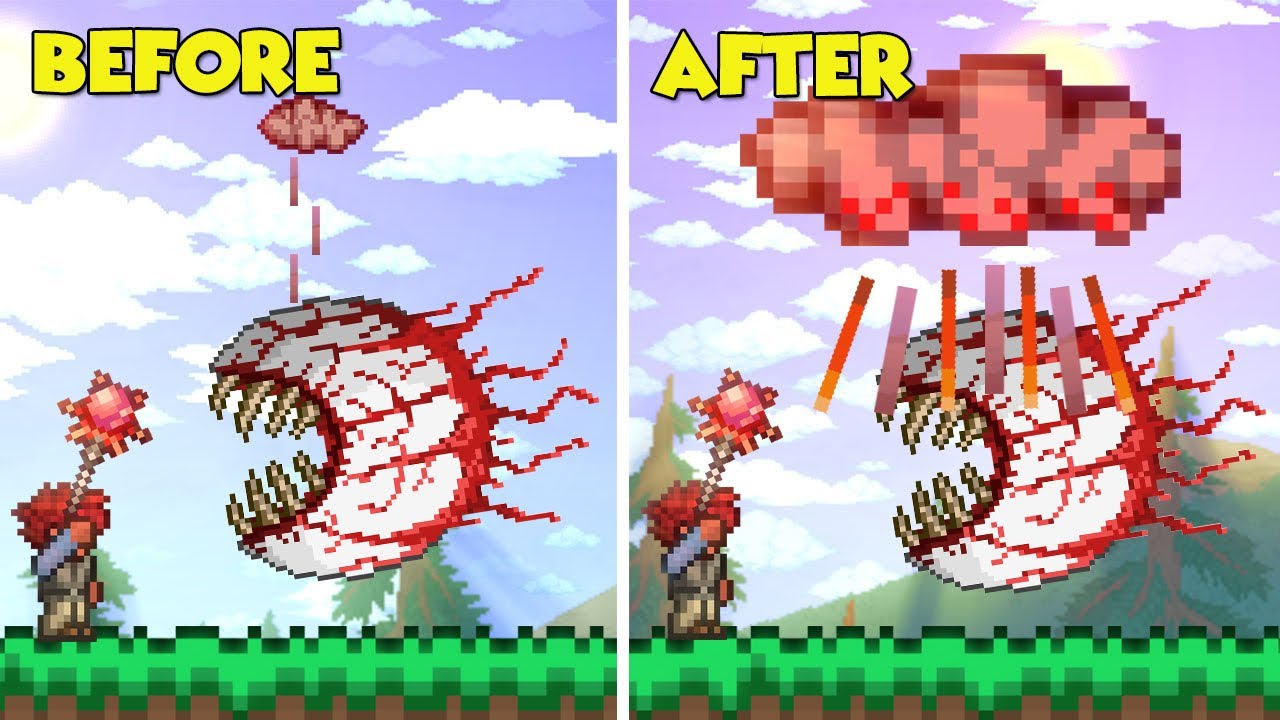 Terraria, But My Crimson Rod Grows Stronger...