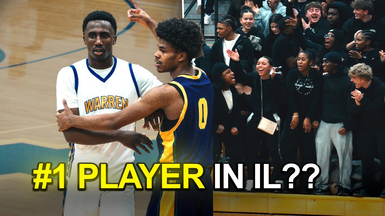 #1 PLAYER IN IL VS RIVAL SCHOOL!! Jaxson Davis & Braylon Walker COOKED in Sold Out Rivalry Game👀