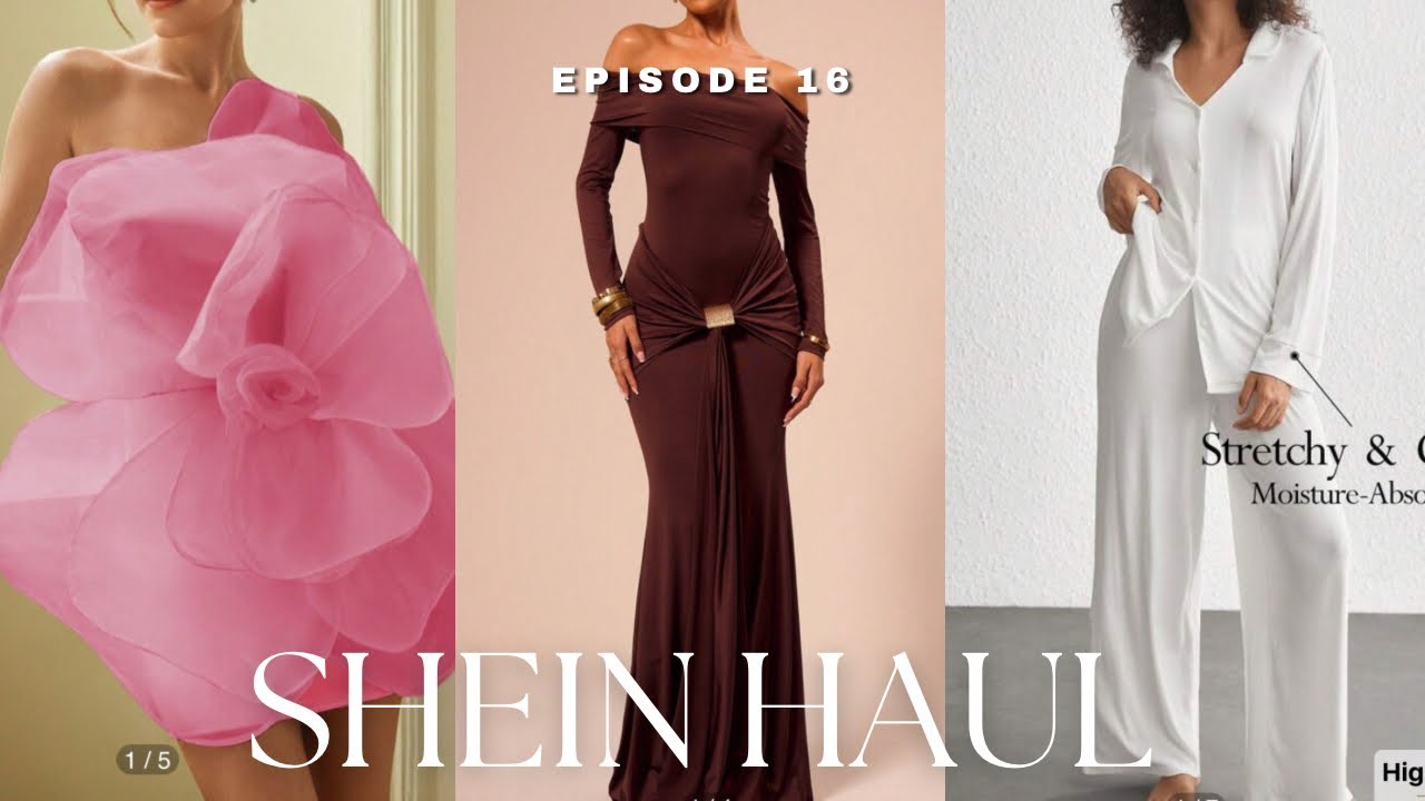 #LiyaLives Ep 16 : HUGE SHEIN HAUL | R10k+ | Winter pyjamas, dresses, jackets & lounge wear
