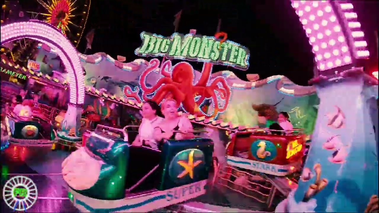Big Monster - Krameyer (Onride / POV) [ Rheinkirmes Düsseldorf 2022 ]