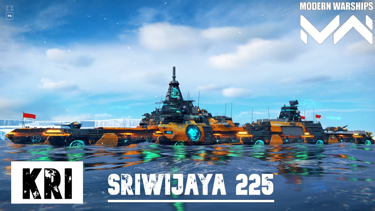 KRI Sriwijaya 225 | Kapal Gratis Spek Bundle | Modern Warships
