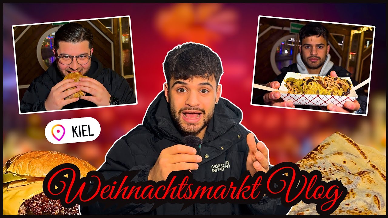 Ein Abend auf dem Weihnachtsmarkt in KIEL!🎄🍷
