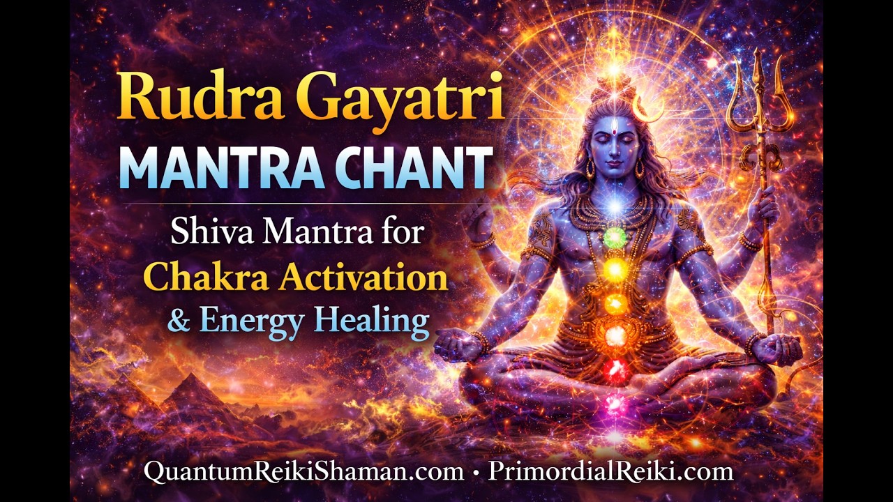 Rudra Gayatri Mantra Chant | Shiva Mantra for Chakra Activation & Energy Healing