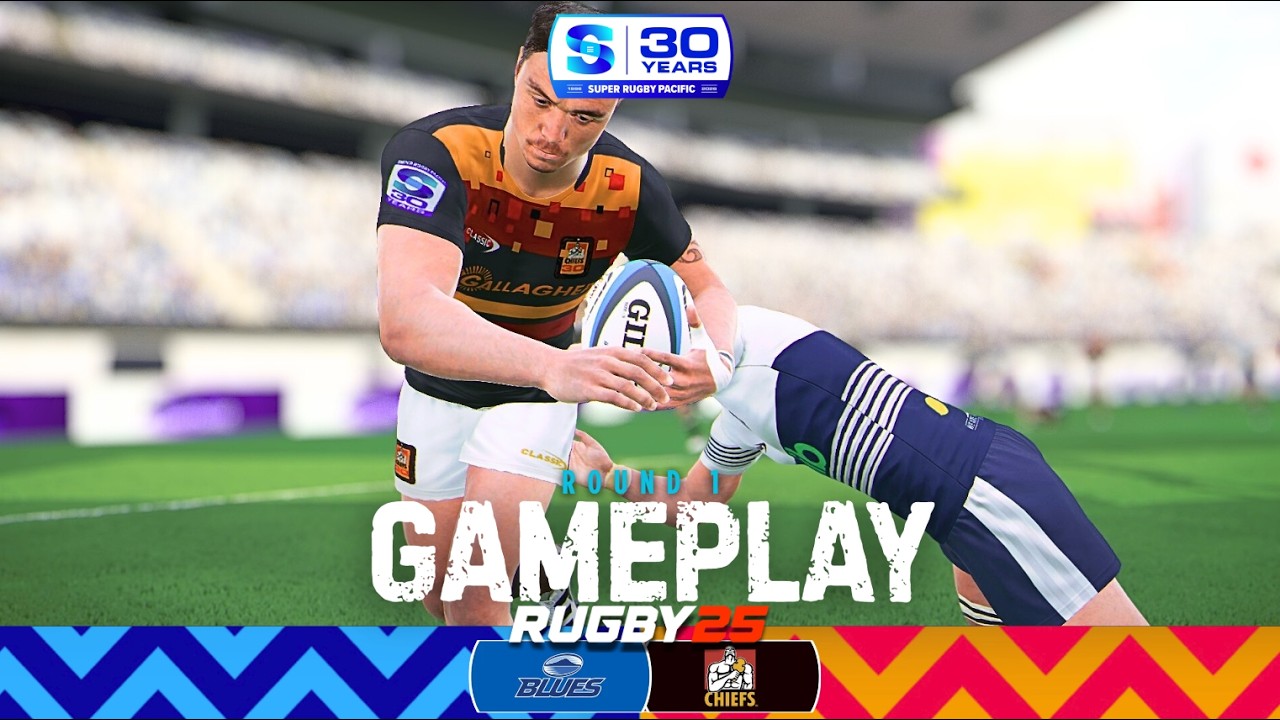 Rugby 25 | Blues vs Chiefs | Round 1 | 2026 Super Rugby