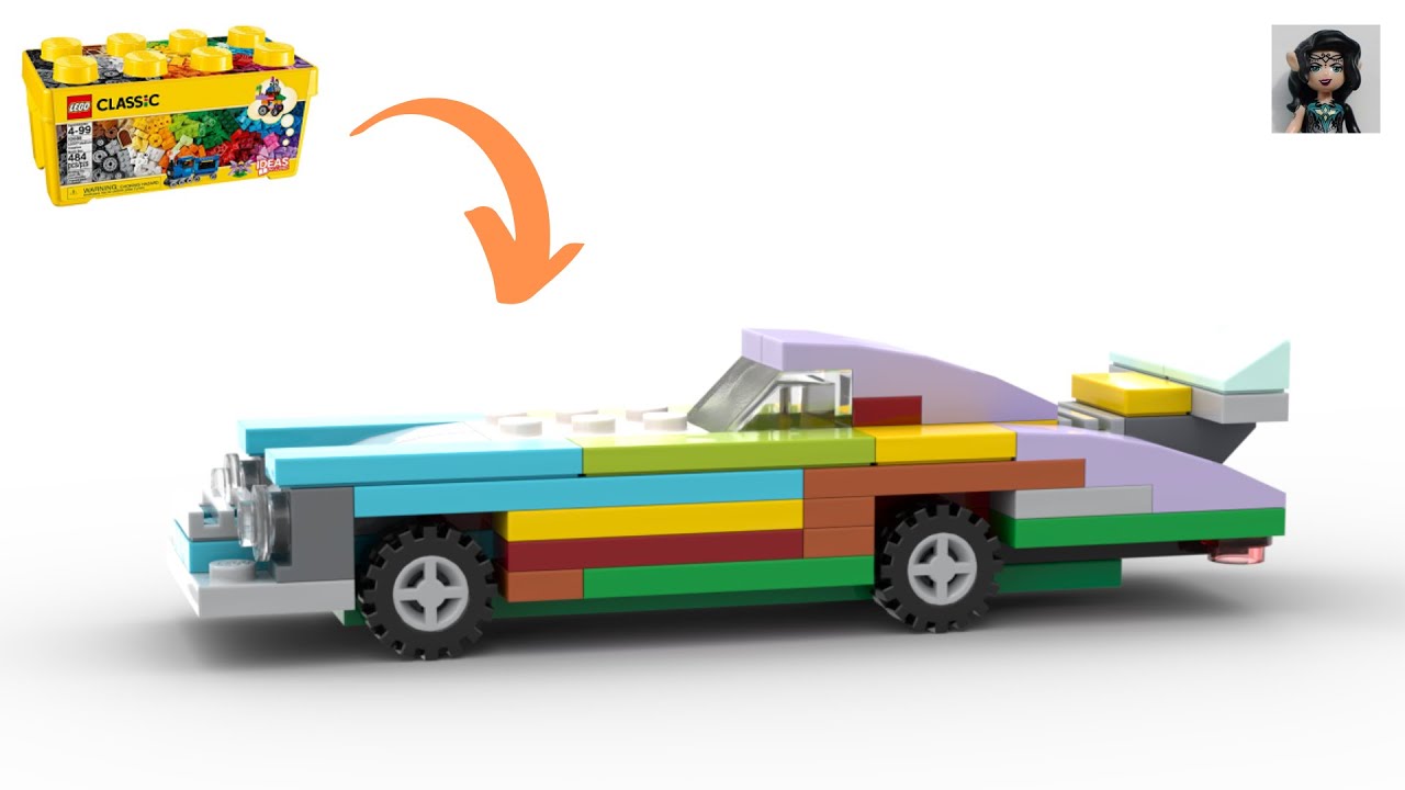 PORSCHE Lego classic 10696 ideas How to build