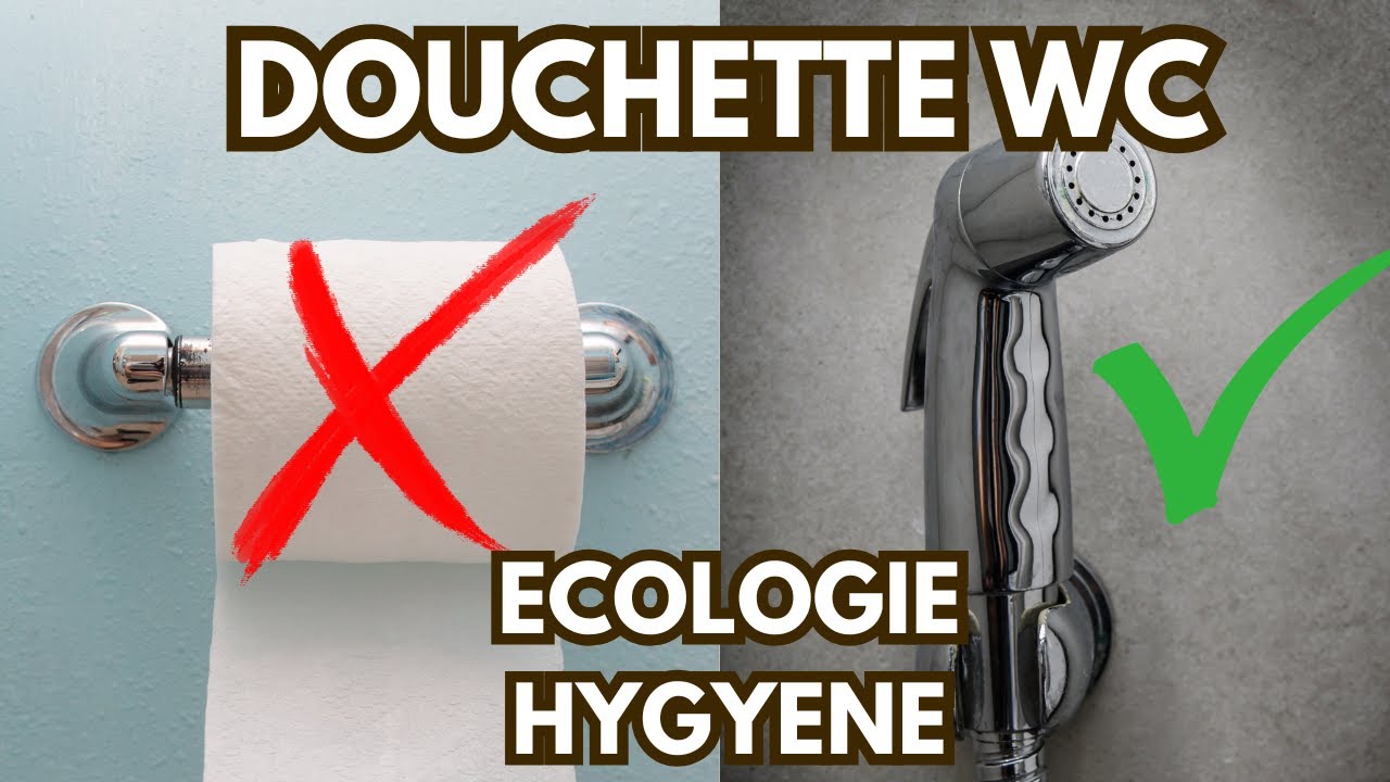 Douchette intime pour les WC top HYGI&Egrave;NE ! 0 PAPIER !