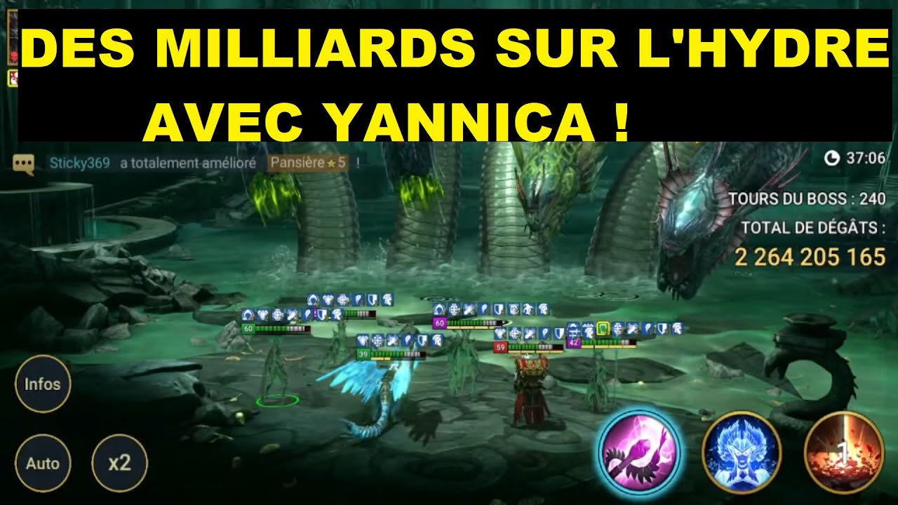 GUIDE DE LA TEAM YANNICA SUR L'HYDRE CAUCHEMAR ( ⚠ LIRE DANS LES COMMENTAIRES ) / RSL FR