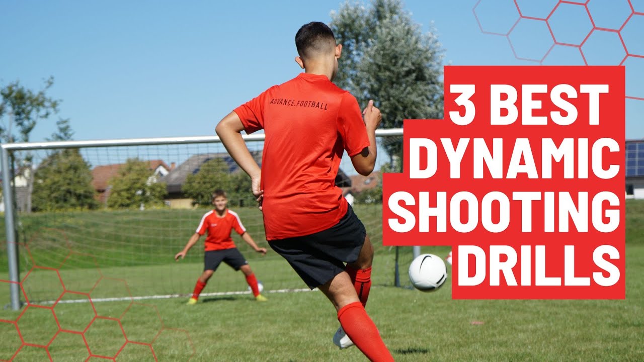 3 Best Dynamic Shooting Football/Soccer drills | How to score more goals? | Youth Soccer Training