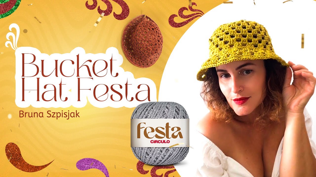 Bucket Hat Festa com Bruna Szpisjak