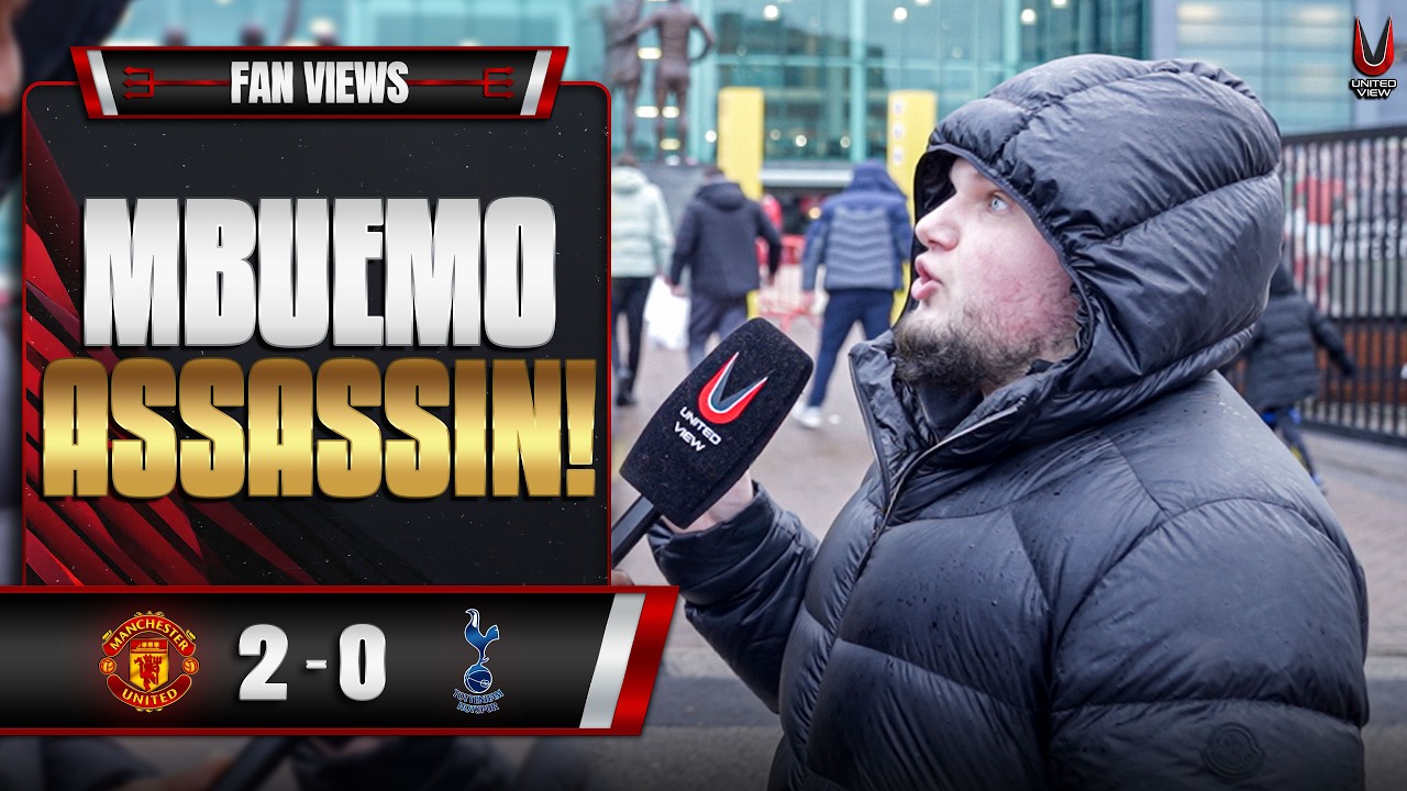 Carrick Knocking On Door For United Job! | Man United 2-0 Tottenham | Fan View (Bradley)