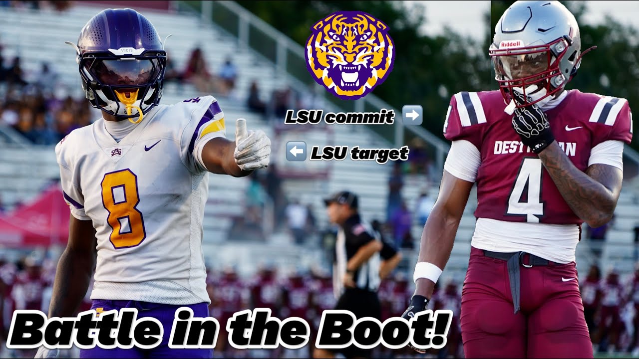 Big-Time Battle in the Boot!! 🥾🔥 || Destrehan vs. St. Augustine (HIGHLIGHTS)