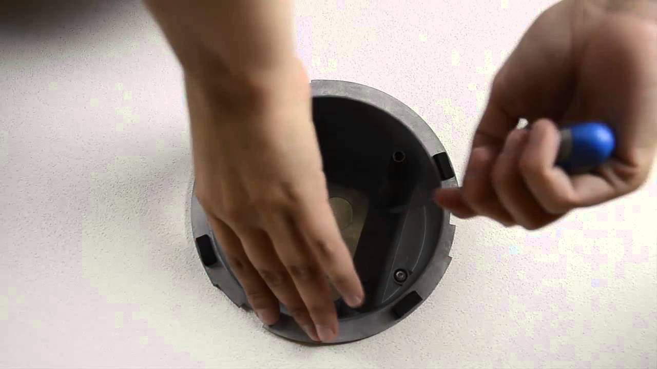 Mounting tip: Recessed ceiling mount with  AXIS M3007 Network Camera &  the recessed mount kit