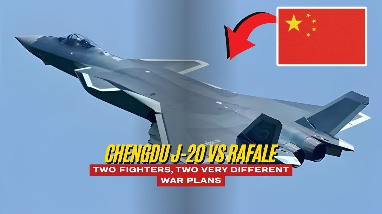 Chengdu J-20 против Rafale: два истребителя, два совершенно разных военных плана.