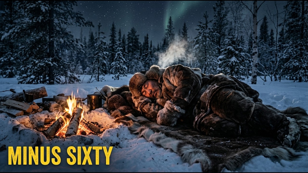 How Siberian Evenki Hunters Slept Outside at Minus Sixty Without Shelter for Months
