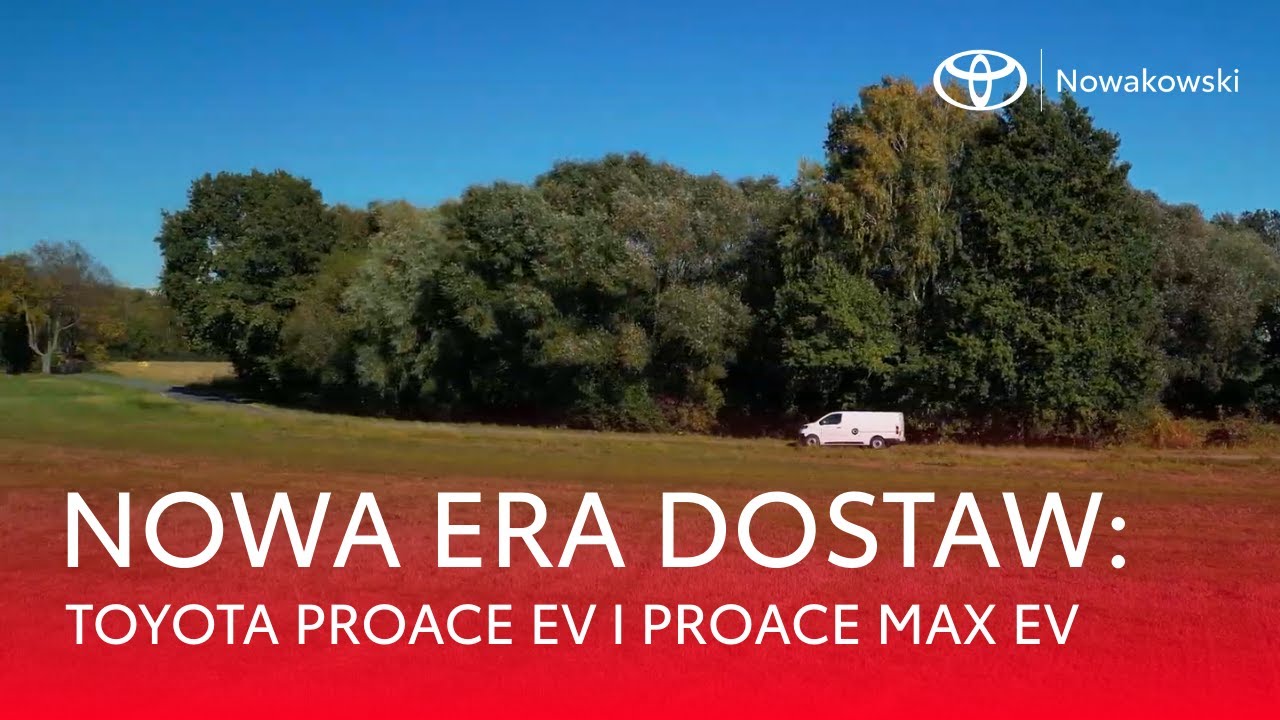 Nowa era dostaw: Toyota Proace EV i Proace Max EV 🍃
