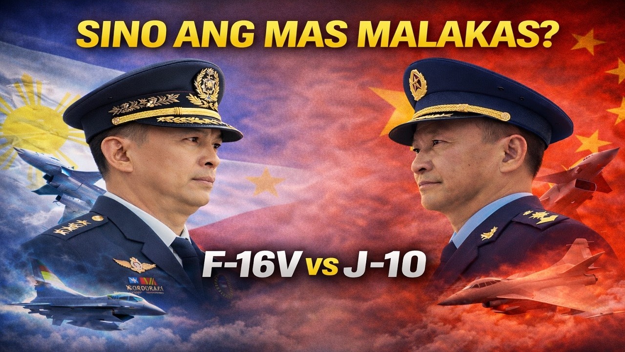 KINAKATAKUTAN NG CHINA? F-16V vs J-10 — Sino ang Mas Malakas?