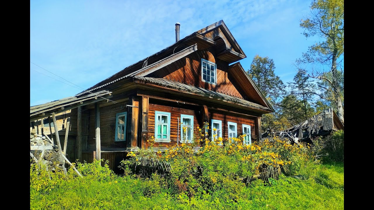 ЗАБРОШЕННАЯ ДЕРЕВНЯ В ЛЕСАХ севера Нижегородской области. Смотрим её брошенные дома, деревенский быт