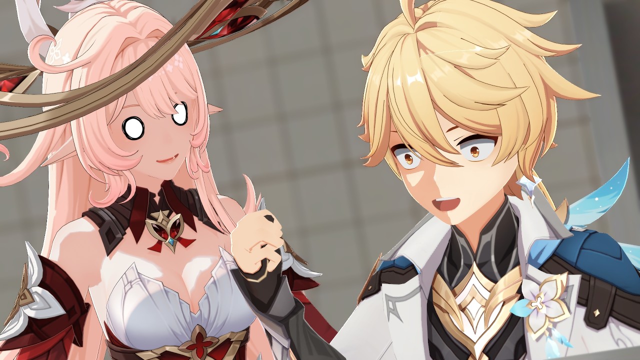 Aether beats his Meat for Alice
