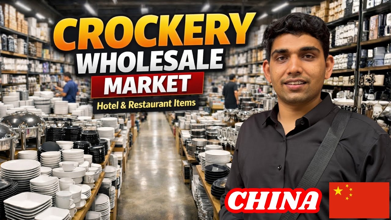 crockery wholesale market China Niranjan