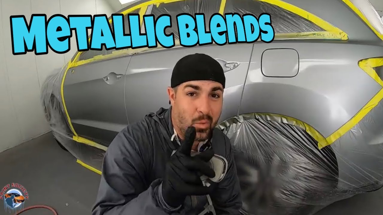Car Painting: How to Blend Metallic Paint
