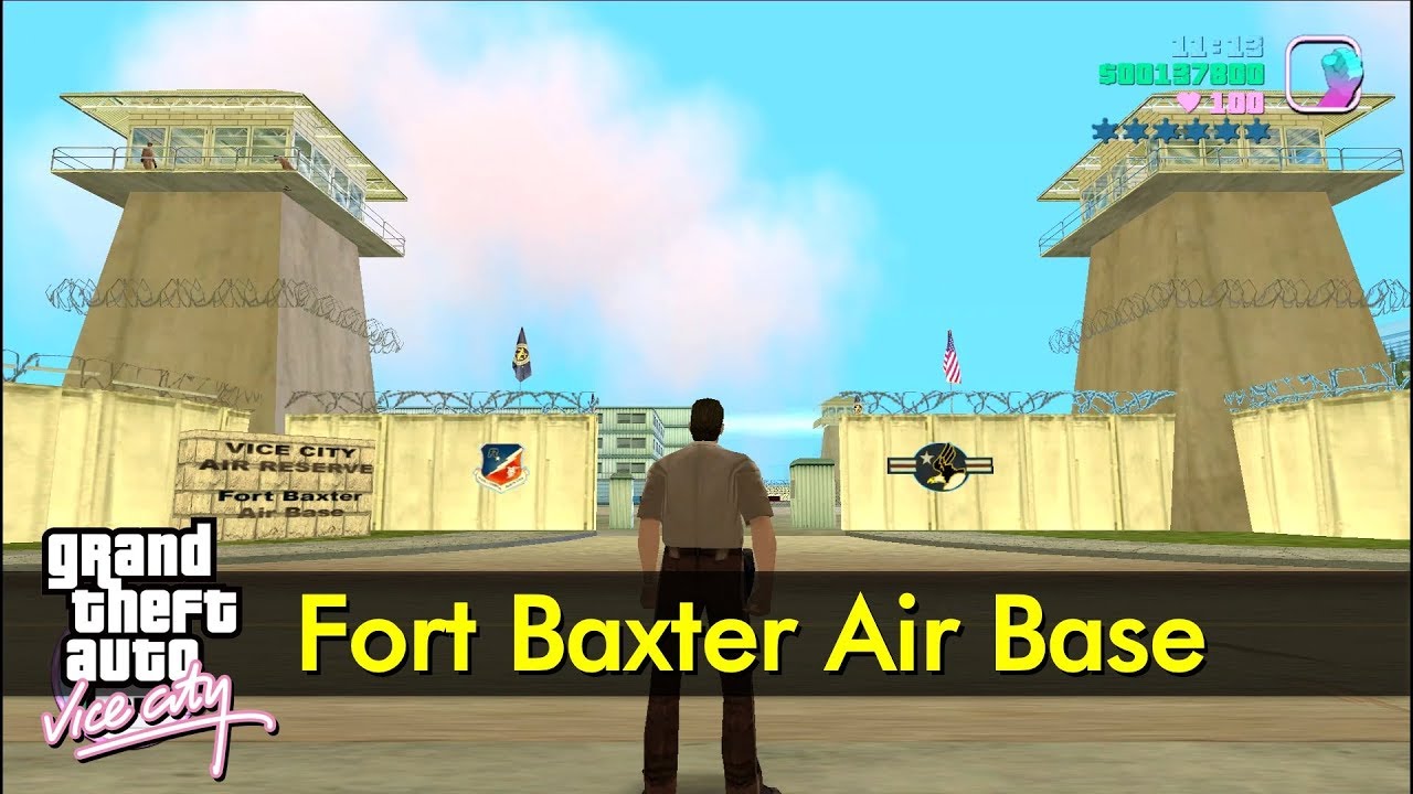 Fort Baxter Air Base | The GTA:Vice City Tourist