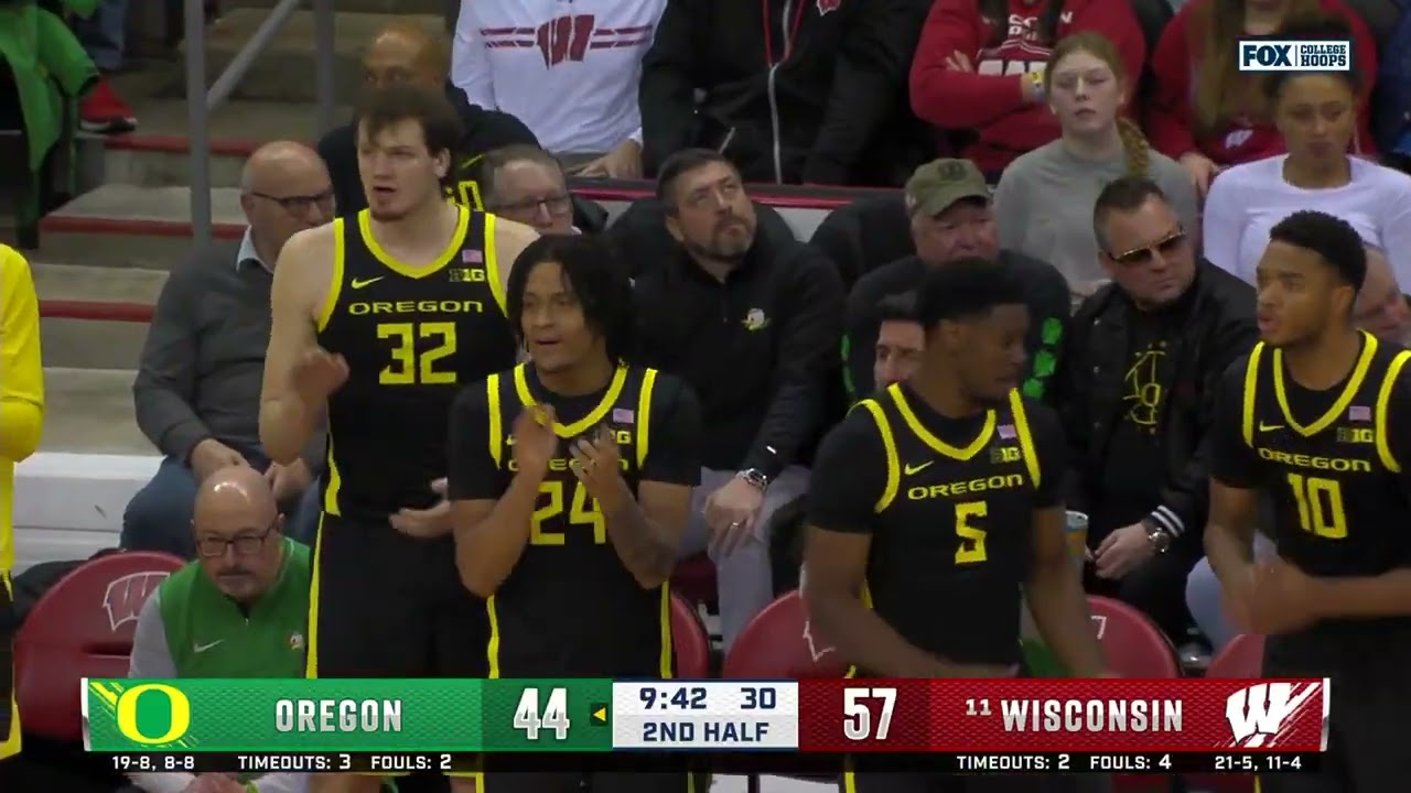 Keeshawn Barthelemy 2024-2025 Season Makes - Oregon - NCAA